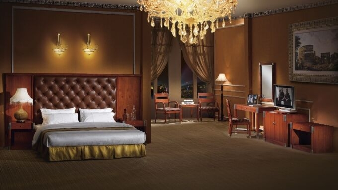 best sell luxury style hotel room furniture bedroom sets